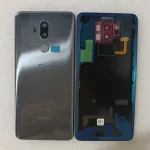 With Fingerprint Back Cover LG G7 ThinQ G7+ G710 G710EM Glass Battery Cover Rear Door Housing Case With Camera Lens Bangladesh (New)