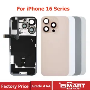 S39985bde987a48188322af23301c2344r_300x300q75 iPhone 16 Pro Max 16 Plus 16Pro Back Glass Cover Rear Case Door Housing with Wireless Flex Cable Metal Plate Replacement Bangladesh (New) - Image 1