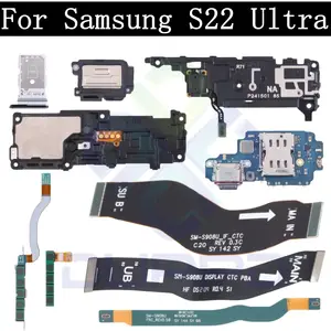 S44eaa0310f3b4697be86524d2e589922F_300x300q75 Top Ear Loud Speaker SIM Card Charging Port Board Samsung S22 Ultra 5G Power Volume Signal Antenna LCD Motherboard Main Flex Bangladesh (New) - Image 1