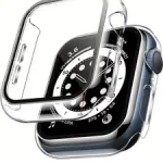 2 Tempered Glass Case Apple Watch Series 11 10 9 8 7 6 SE 42 46mm 45MM 41MM 40mm 44MM Screen Protector transparent Cover Bangladesh (New)