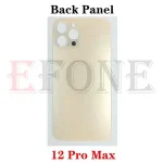 Iphone 12 Pro Max Big hole Back Battery Glass Cover Rear Panel Door Housing Case Repair Parts Bangladesh (New)