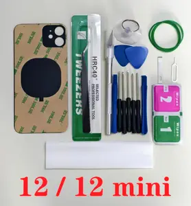 S591247bed7814c65a8a608b886e82ff4g_300x300q75 iPhone 12 Mini Back Glass Panel Battery Cover Replacement Parts Rear Door Housing Big Hole IPhone 12 mini With Tool kits Bangladesh (New) - Image 1