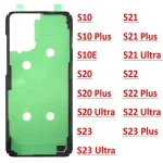 Back Battery Cover Door sticker Adhesive Tape Waterproof Samsung S10 S10E S20 S21 S22 S23 Plus Ultra Fe Bangladesh (New)