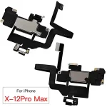 Ear Speaker With Light Sensor Flex Cable Replacement iPhone X XR XS 11 12 Mini Pro Max Earpiece And Waterproof Tape Bangladesh (New)