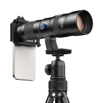 APEXEL Zoom Lens 20x 60x Telephoto Telescope Lenses Universal High Power Tele Bird watching Camping iPhone Android Phones Bangladesh (New)