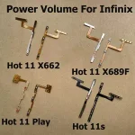 Infinix Hot 11 11s Play Power Switch On Off Volume Key Button Flex Cable Replacement Parts X662 X689F X6812 Bangladesh (New)
