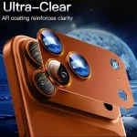 Ultra HD Camera Lens Tempered Glass Protector Film IPhone 17 Pro Max 17 Air Rugged Metal Cover Anti scratch Accessorios Bangladesh (New)