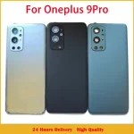Oneplus 9 Pro Back Battery Cover 1+ 9Pro Glass Rear Housing Cover With Camera Frame Lens LE2121 LE2125 LE2123 LE2120 Bangladesh (New)