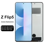Z Flip5 TFT Display Screen with Frame Assembly Samsung Galaxy Z Flip 5 F731B F731B/DS LCD Display Digital Touch Screen Part Bangladesh (New)
