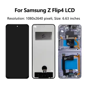 Sf5f4db19c4ef4ad78c968d46c172ad104_300x300q75 Tested Z Flip4 5G SM F721B F721N F721U F7210 Samsung Z Flip 4 LCD Display Touch Screen Digitizer Assembly Replacement Bangladesh (New) - Image 1