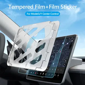 Sfe2b163622f7413e8f3ca19681dde0f48_300x300q75 Tempered Glass Screen Protector Tesla Model 3 Y 2021 2023 Center Control Accessorie Matte Anti Glare HD Film Protection Bangladesh (New) - Image 1
