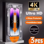 1-3PCS 8K Dust Free Easy Install Screen Protector For Xiaomi 15T Pro 13T 14T 14 T 11T 12T 11 Lite 5G Ne 10T 13 12 Tempered Glass