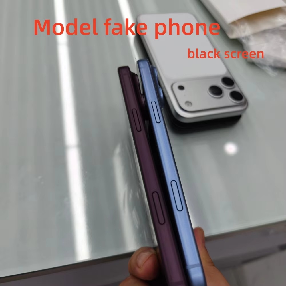 NEW Fake Dummy Phone Model For iPhone 17 18 Pro Phone 17 18 Pro Max Replica Not Work No Logo Simulation Showcase Copy Toys phone