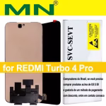 6.83'' AMOLED For Xiaomi Redmi Turbo 4 Pro LCD 25053RT47C Display Touch Screen Digitizer Assembly For redmi turbo 4 pro LCD