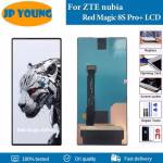 Original AMOLED 6.8" For ZTE nubia Red Magic 8S Pro+ RedMagic 8S Pro Plus LCD Touch Screen Digitizer Assembly Replacement Parts