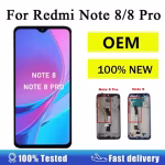 OEM LCD For Xiaomi Redmi Note 8 Pro LCD Display With Frame For Redmi Note 8 LCD Screen Digitizer LCD Replacement Pantalla