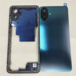 For Samsung Galaxy A07 4G SM-A075F/DS Full Housing Case Middle Frame + Battery Cover Back Rear Door Housing Case