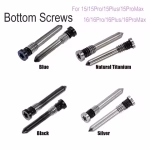 200Pcs Bottom Pentalobe Screws for iPhone 16 Pro Max 15 Pro Max 14 13 12 Mini 11 Pro X Xs Max Dock Connector Screw Repair Parts