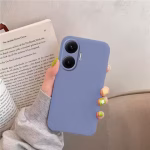 Biruiqu For Redmi Turbo 4 Pro Case Liquid Silicone Soft Gel Rubber Shockproof Phone Case