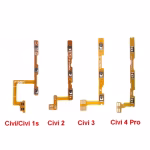 On/Off Power Volume Side Button Flex Cable For Xiaomi Civi 1s Civi 2 Civi 3 Civi 4 2109119BC 2209129SC Replacement Repair Parts