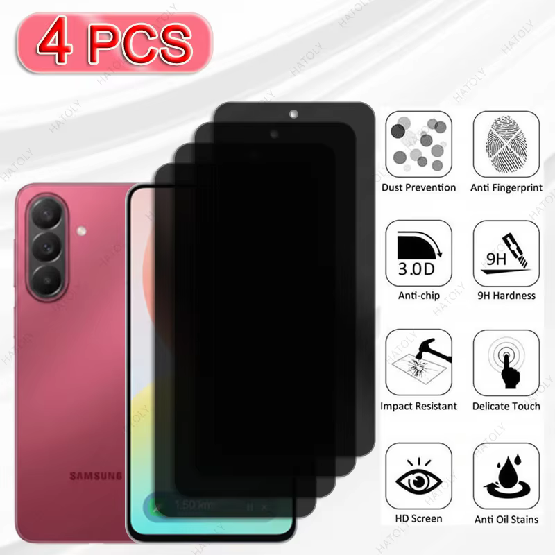 Privacy Screen Protector For Samsung Galaxy M47 Glass Anti-spy Glass For Samsung M47 5G Anti Glare Glass Camera Lens Protector