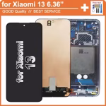 AMOLED LCD for Xiaomi Mi 13 2211133C LCD Display Touch Screen Digitizer Assembly for Mi 13 2211133G LCD Replacement With Frame