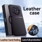 For Honor Magic4 Pro Build-in Magnet Metal Plate Car Holder Phone Case Honor Magic 4 Pro 4Pro Magic4 Silicone Leather Back Cover