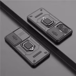 For Redmi Turbo 4 Pro 5G For Redmi Turbo3 Turbo4 Pro Cover Lens Protection Shockproof Push window Magnetic Holder Bumper