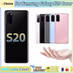 Back Housing Cover For Samsung Galaxy S20 Battery Back Cover Glass Panel Rear Door Housing Case Camera Lens Replace